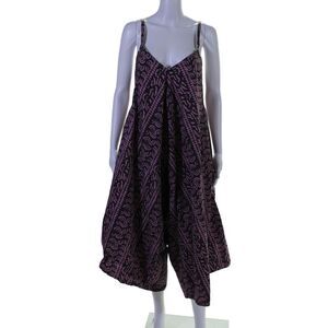Kahindo Womens Purple Kano Jumpsuit Purple Size 10 16047778